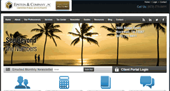 Desktop Screenshot of epsteincpa.com